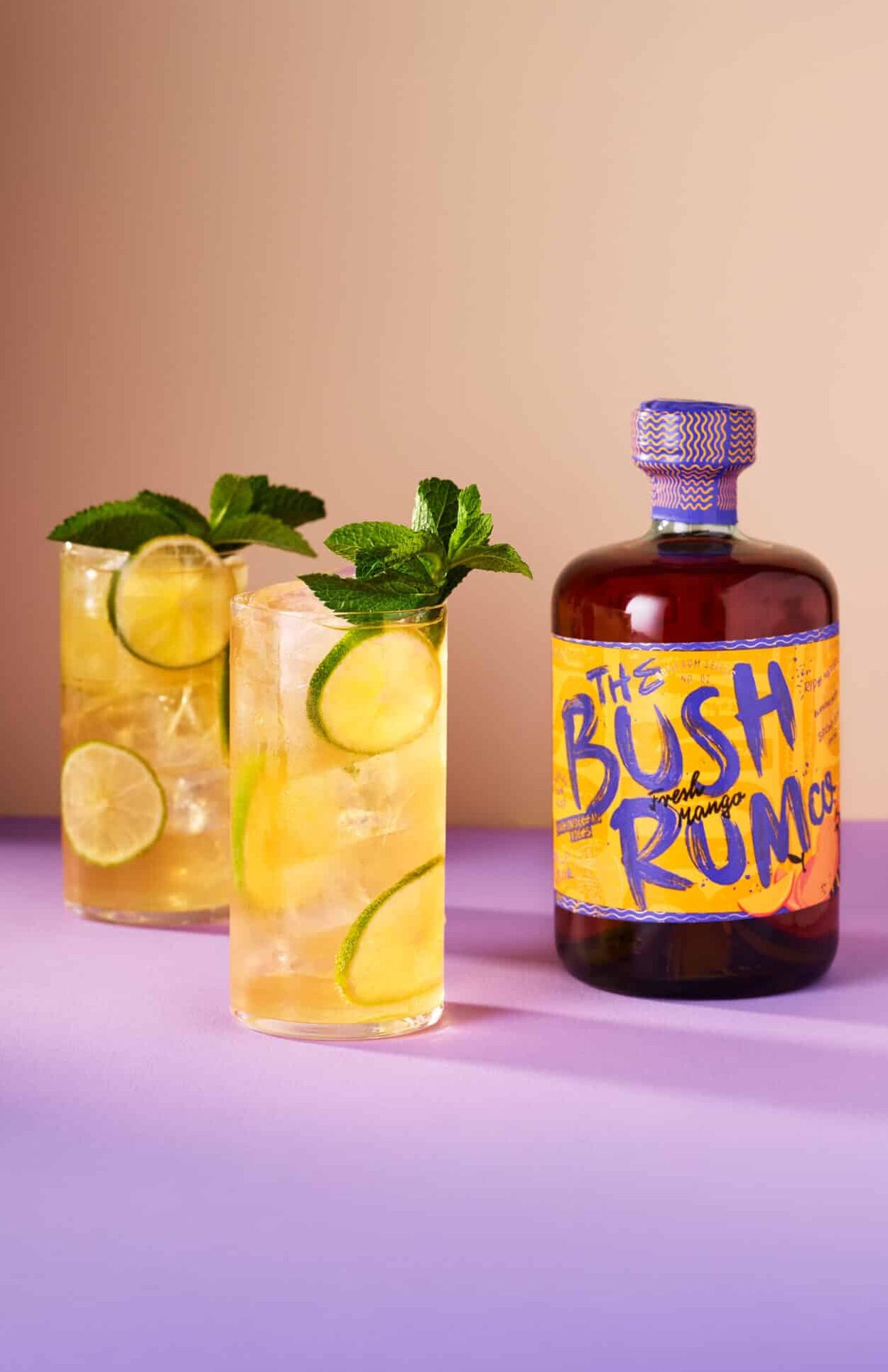 Bush Rum Mango & Gingerbeer 1
