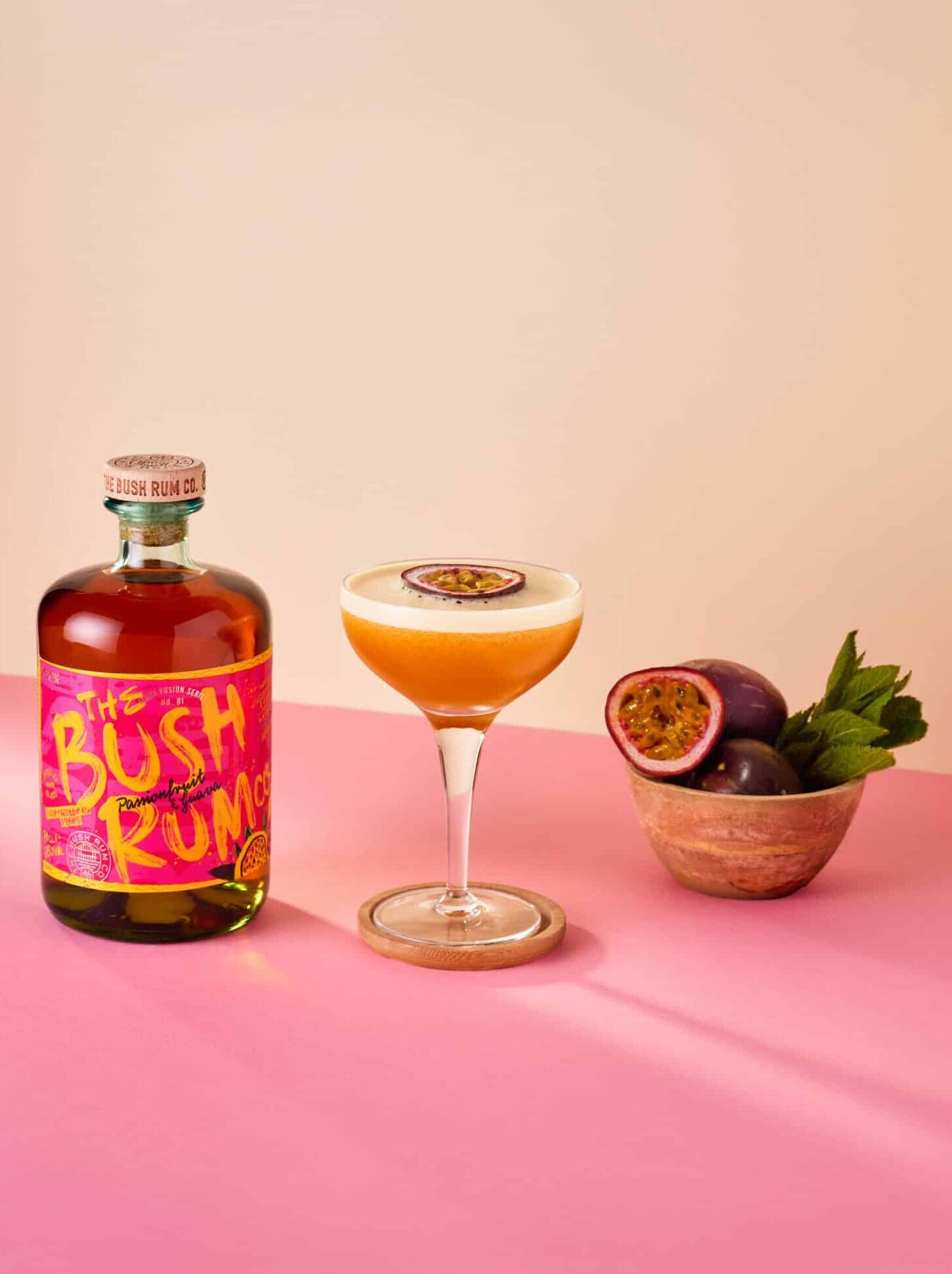 Bush Rum Passionfruit Rumtini 1