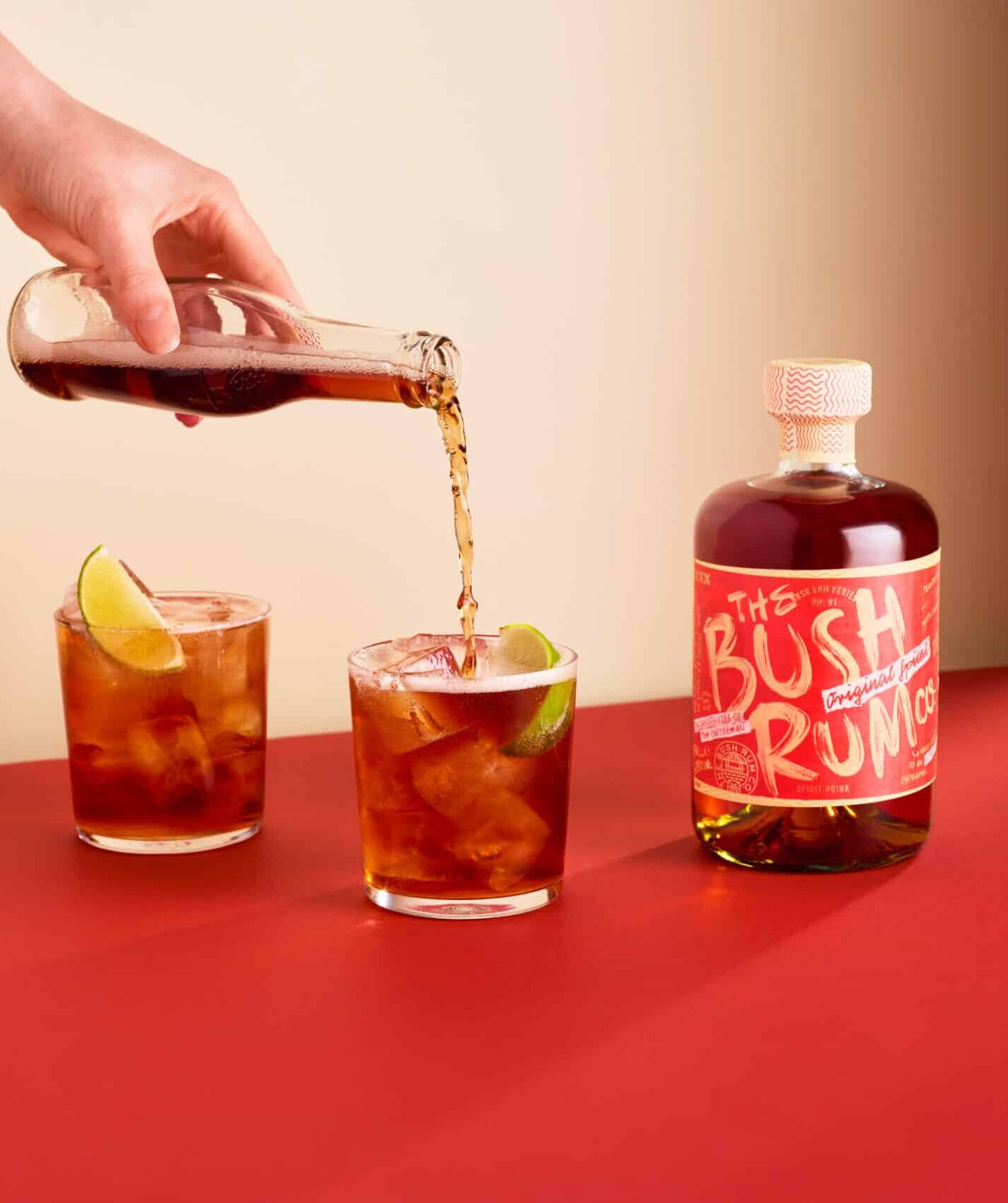 Bush Rum Original Spiced & Cola 1